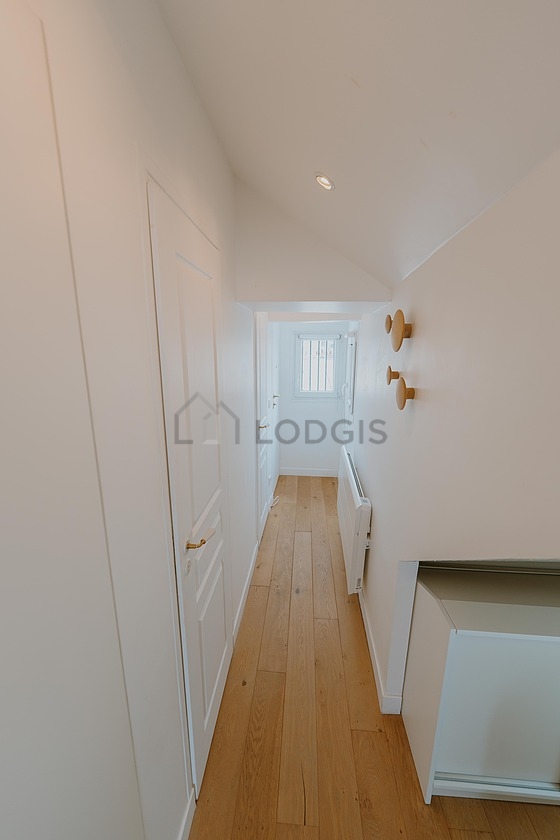 Very beautiful couloir with wooden floor