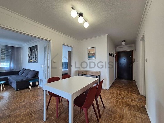 Séjour d'un appartement à Paris
