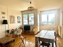 Wohnung Nord-Ouest de Lyon - Wohnzimmer