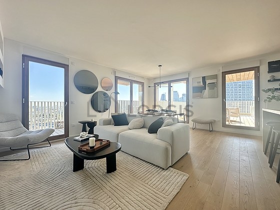 Bright living room