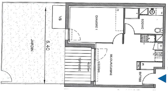 Appartement Toulouse Centre - Plan interactif