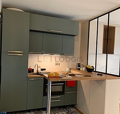 Apartamento París 8° - Cocina