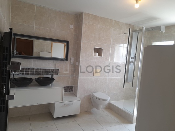 Bathroom equipped with separate shower