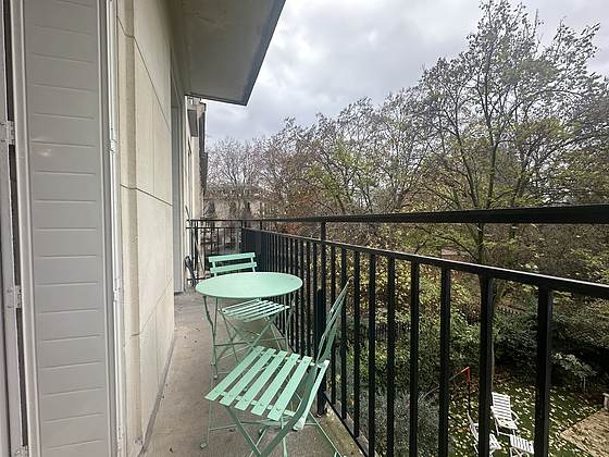 Quiet and bright balcony