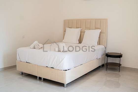 Bedroom with windows