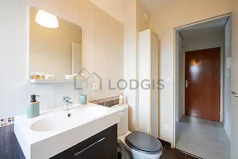 Bathroom equipped with bath tub