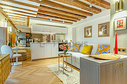 Apartamento París 6° - Salón