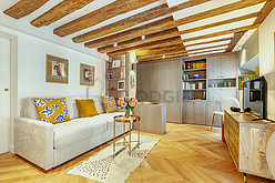 Wohnung Paris 6° - Wohnzimmer