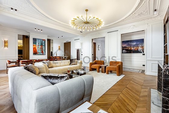 Magnifique séjour d'un appartement à Paris