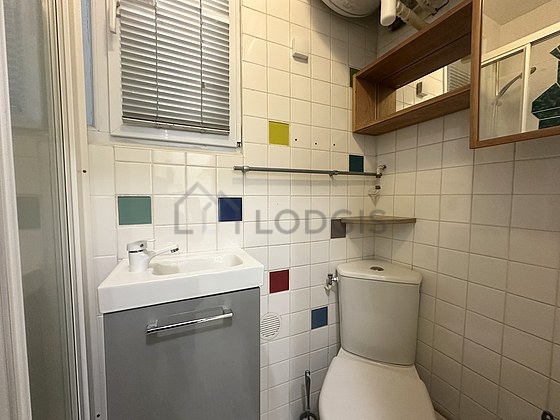 Bathroom equipped with separate shower