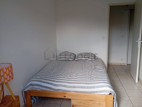 Bedroom with windows