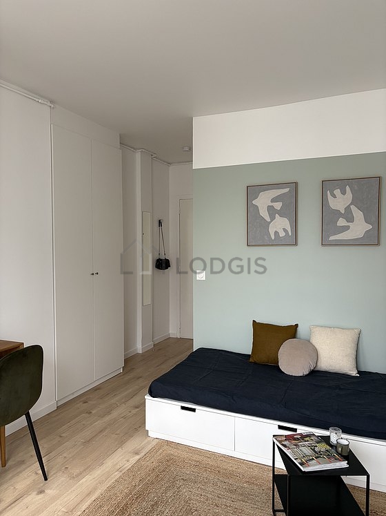 Séjour d'un appartement à Paris