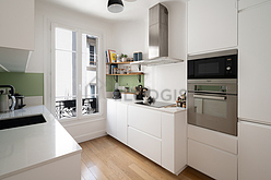 Apartamento París 8° - Cocina