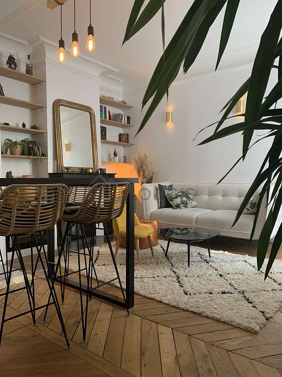 Living room with double-glazed windows