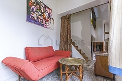 Duplex Paris 3° - Séjour