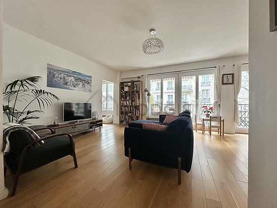 Living room with double-glazed windows