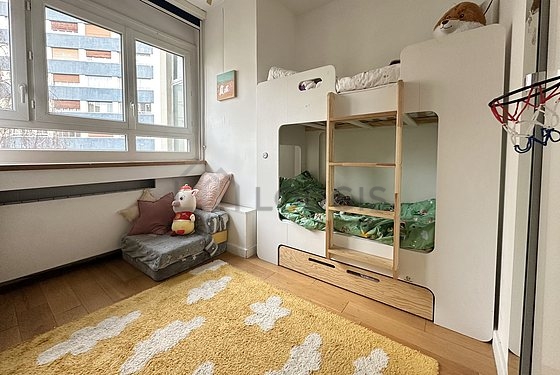Chambre calme pour 2 personnes équipée de 1 lit(s) supperposé(s) de 80cm