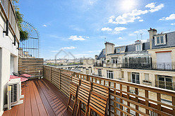 Apartamento París 16° - Terraza