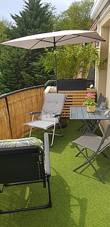 Apartamento Bourse-Esplanade-Krutenau - Terraza