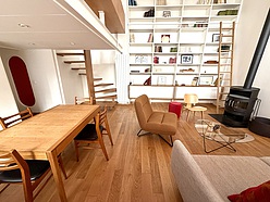 Residential Loft Paris 14° - Living room