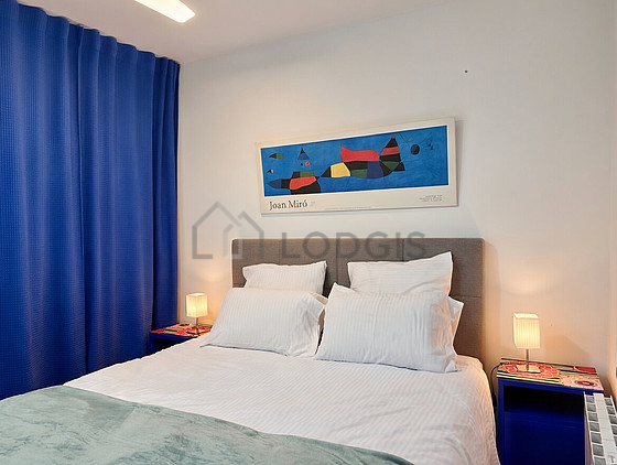 Bedroom with double-glazed windows