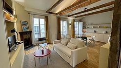 Wohnung Paris 17° - Wohnzimmer