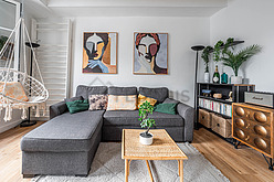 Wohnung Paris 17° - Wohnzimmer