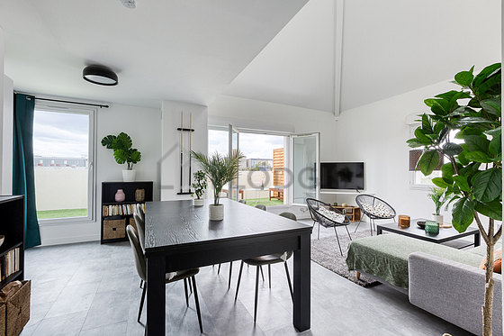 Sitting room of an apartment in Paris