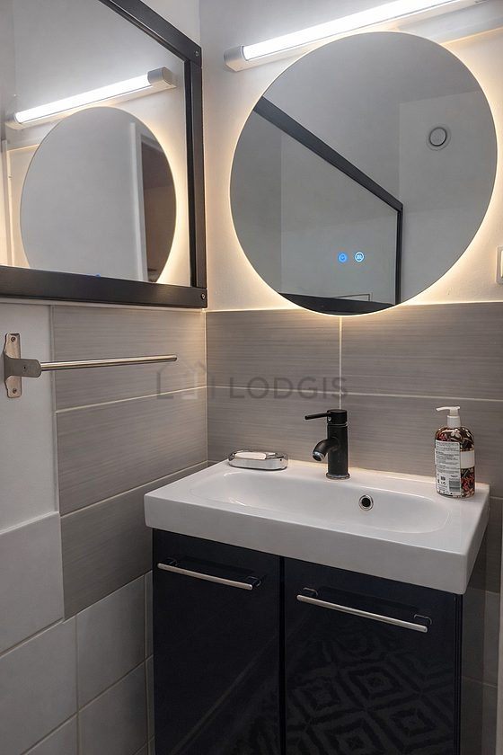 Toilets separated from the bathroom
