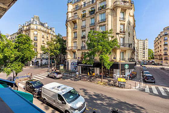 Séjour d'un appartement à Paris