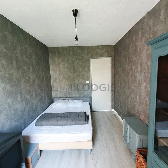 Bedroom with double-glazed windows
