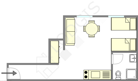 Appartement Neuilly-Sur-Seine - Plan interactif