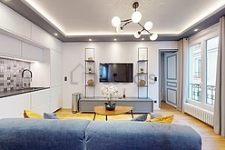 Wohnung Paris 15° - Wohnzimmer