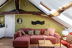 Wohnung Paris 4° - Wohnzimmer