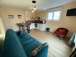 Wohnung Caen - Wohnzimmer