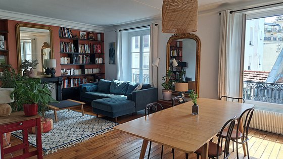 Wohnung Paris 11° - Wohnzimmer