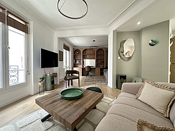 Wohnung Paris 18° - Wohnzimmer