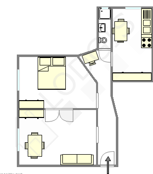 Apartamento Neuilly-Sur-Seine - Plano interactivo