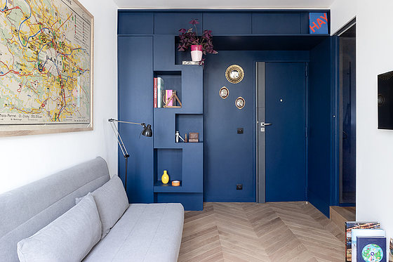 Wohnung Paris 10° - Wohnzimmer
