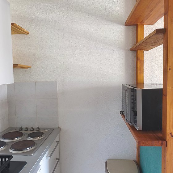 Very bright kitchen
