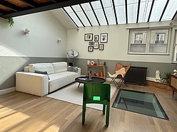 Triplex Paris 18° - Living room