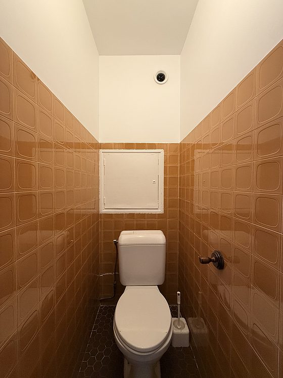 Toilettes indépendantes de la salle d'eau