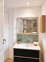 Wohnung Rouen - Badezimmer