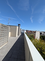 Duplex Haut de seine Nord - Terrasse