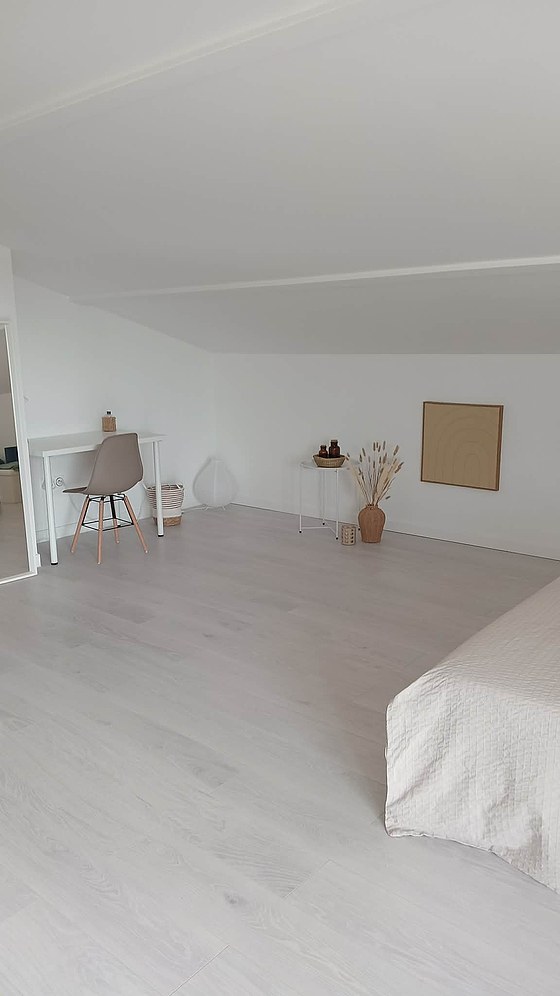 Bedroom for 2 persons equipped with 1 bed(s) of 150cm