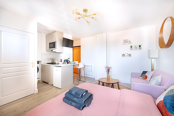 Wohnung Sud-Est de Lyon - Wohnzimmer