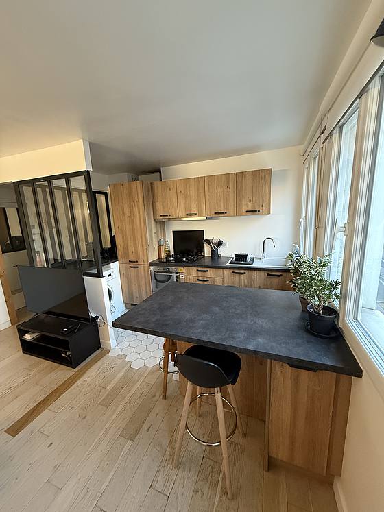 Bright kitchen