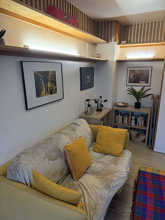 Bright living room