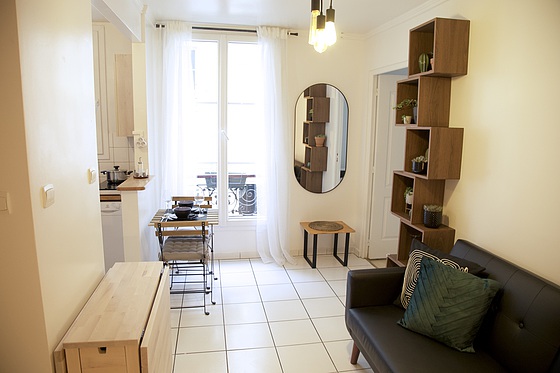 Apartment Paris 19° - Living room