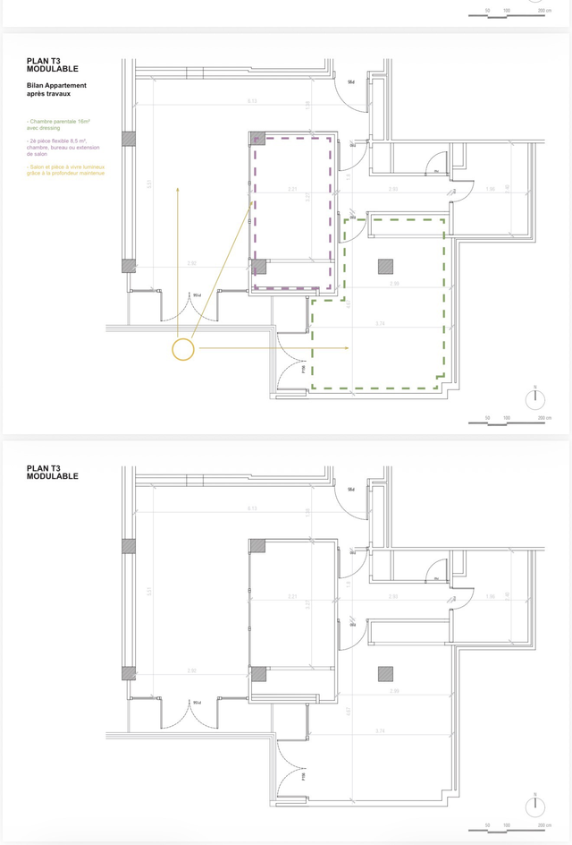 Apartment Boulogne-Billancourt - Interactive plan